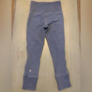 Lululemon blue workout pants